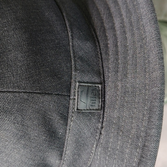 Tilley Uptown Fedora Hat Size 7 1/4 Gray Repellent Tuck Fleece Ear Flap TW107 - Picture 4 of 10